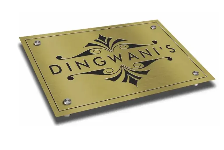 Exclusive brass etching service in UAE by Friends Arts