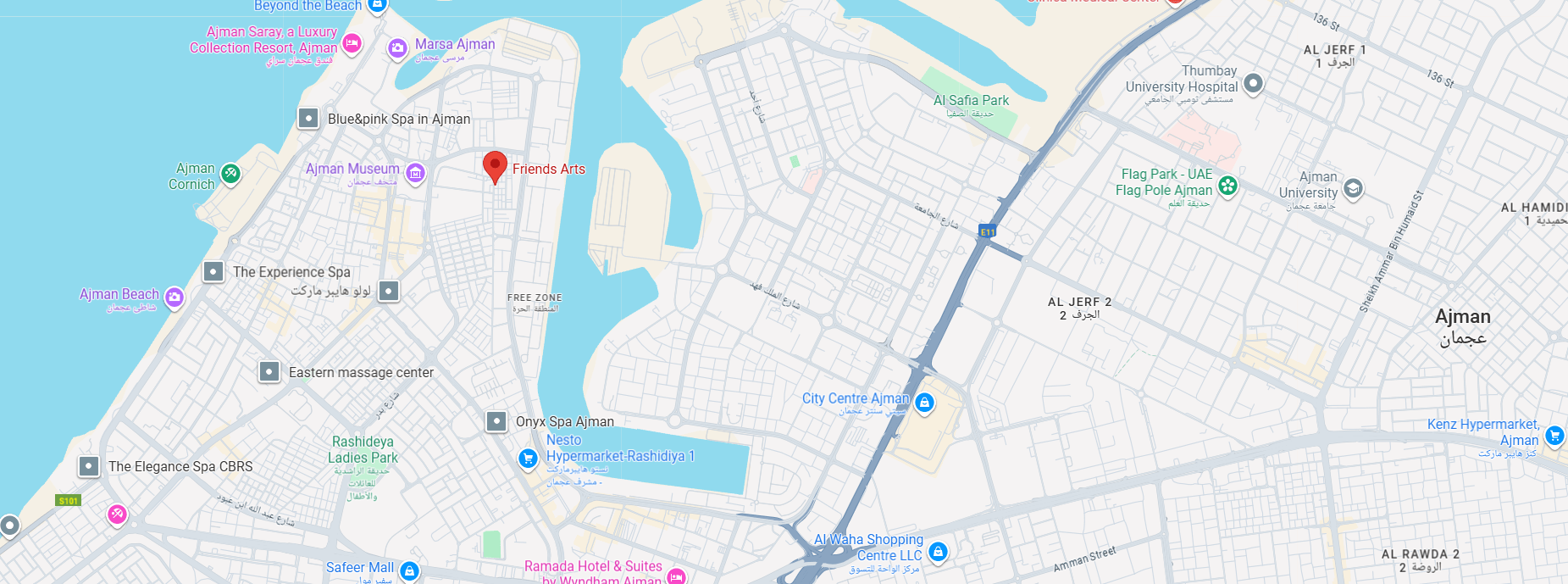 Contact Friends Arts